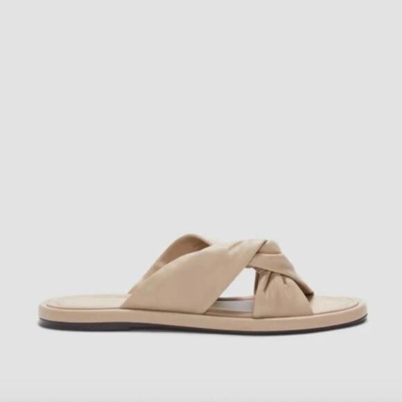 NEW Everlane The Day Twist Sandal in Warm Khaki, Women's Size 10, $148 - Picture 4 of 12